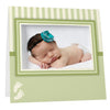 Green Baby Footprints Instax Frame